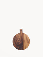 Load image into Gallery viewer, Wooden Round Serving Board - Small