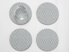 Load image into Gallery viewer, Boxwood Coasters Set of 4- Abalone
