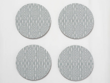 Load image into Gallery viewer, Boxwood Coasters Set of 4- Abalone