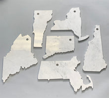 Load image into Gallery viewer, Lg Polished Marble New York Cutting Board w/ Leather belt