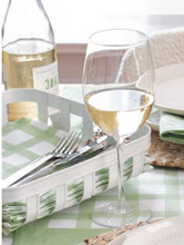 Load image into Gallery viewer, Painted Grid Napkin