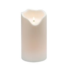 Load image into Gallery viewer, Indoor/Outdoor Wavy Edge Basic Candle - White