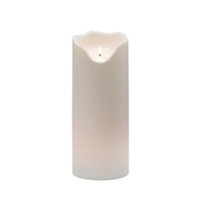 Load image into Gallery viewer, Indoor/Outdoor Wavy Edge Basic Candle - White