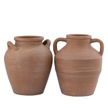Load image into Gallery viewer, Terracotta Vase w/ Handles 11”H