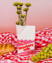 Load image into Gallery viewer, Ceramic Vase, Strawberry Milk
