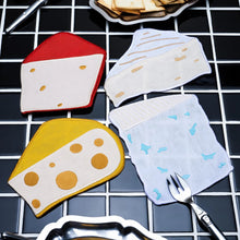 Load image into Gallery viewer, Cheese Cocktail Napkins - Set of 4