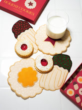 Load image into Gallery viewer, Holiday Cookies Cocktail Napkins - Set of 4