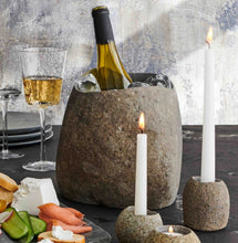 Load image into Gallery viewer, Stoneshard Carved Riverstone Wine Bucket