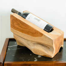 Load image into Gallery viewer, Takara Teak Root Bottle Holder