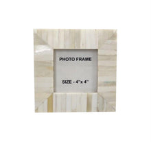 Load image into Gallery viewer, White Bone Picture Frame