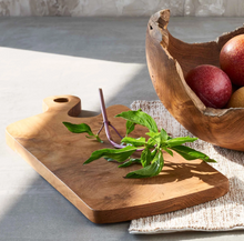 Load image into Gallery viewer, Chiku™ Carved Teak Cutting Board Paddle