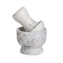 Load image into Gallery viewer, White Marble Mushroom Grinder