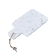 Load image into Gallery viewer, Sm Marble Cheese Board with Jute Handle