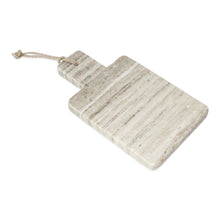 Load image into Gallery viewer, Sm Marble Cheese Board with Jute Handle