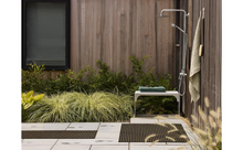 Load image into Gallery viewer, Breton Stripe Shag Mat