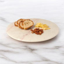 Load image into Gallery viewer, Sm. White Marble Lazy Susan