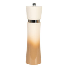 Load image into Gallery viewer, Rubberwood Salt/Pepper Mill, Cream & Tan Color Ombre