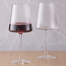 Load image into Gallery viewer, Empire Wine Glasses Clear – Set of 2
