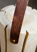 Load image into Gallery viewer, Medium Wood Light - Cherry Wood with Leather Handle