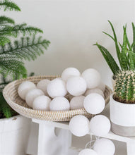 Load image into Gallery viewer, Cotton String Lights- White