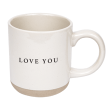 Load image into Gallery viewer, Love You 14oz. Stoneware Coffee Mug