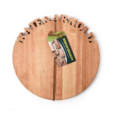 Load image into Gallery viewer, Words with Boards Personalized Round Cutting Board