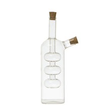 Load image into Gallery viewer, Glass Oil and Vinegar Cruet with Cork Stoppers