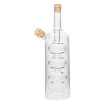 Load image into Gallery viewer, Glass Oil and Vinegar Cruet with Cork Stoppers