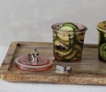 Load image into Gallery viewer, Food Storage Jar with Lid, Rubber Seal & Metal Clamps