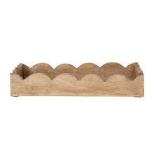 Load image into Gallery viewer, Mango Wood Scalloped Tray