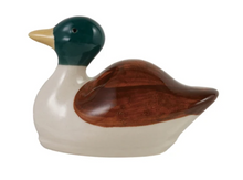 Load image into Gallery viewer, Floating Stoneware Mallard