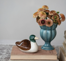 Load image into Gallery viewer, Floating Stoneware Mallard