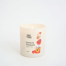 Load image into Gallery viewer, Berets & Bouquets Candle