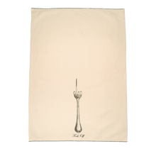 Load image into Gallery viewer, Fishs Eddy Pleasantries - Fork Off Tea Towel