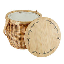 Load image into Gallery viewer, Picnic Basket Table - You. Me. Charcuterie
