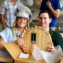 Load image into Gallery viewer, Words with Boards Personalized Round Cutting Board