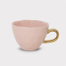 Load image into Gallery viewer, Good Morning Cappuccino/Tea Cup Old Pink