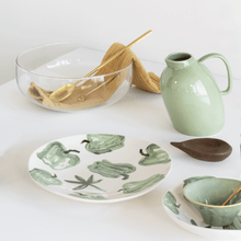 Load image into Gallery viewer, Salad Bowl Recycled Glass