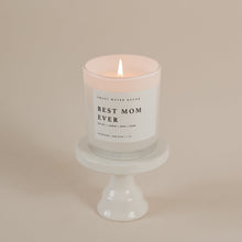 Load image into Gallery viewer, Best Mom Ever! Soy Candle - White Jar - 11 oz (Spa Day)