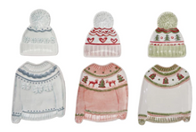 Load image into Gallery viewer, Stoneware Sweater-Shaped Dish Set