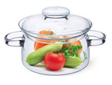 Load image into Gallery viewer, Simax - Nyko Clear Glass Pot, With Lid, 1L