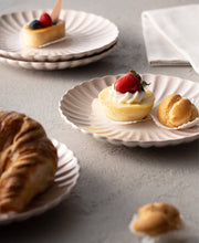 Load image into Gallery viewer, Scalloped Blush Luster Salad Plate
