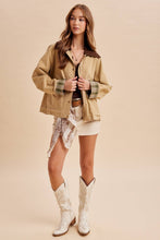 Load image into Gallery viewer, Cotton Barn Jacket – Sandy Beige