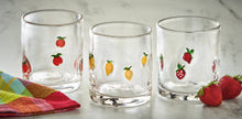 Load image into Gallery viewer, Lemon Double Old Fashioned Glass Yellow Summer