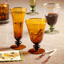 Load image into Gallery viewer, Etched Honey Gold Glass