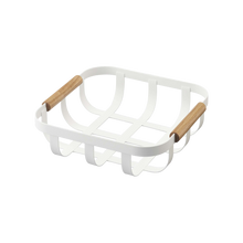 Load image into Gallery viewer, Fruit Basket - Steel + Wood