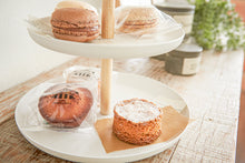 Load image into Gallery viewer, Serving Stand - Steel + Wood