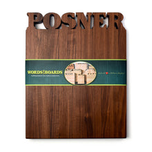 Load image into Gallery viewer, Words with Boards Personalized Cutting Board ~ Vertical