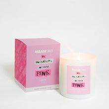 Load image into Gallery viewer, On Wednesdays We Wear Pink Candle