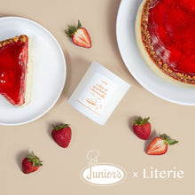 Load image into Gallery viewer, A Slice of Strawberry Cheesecake Candle